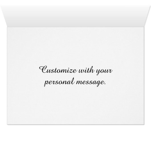 Elegant purple black fade Congratulations card (Inside Horizontal (Bottom))