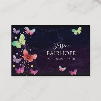 Elegant Purple Bright Butterflies 
