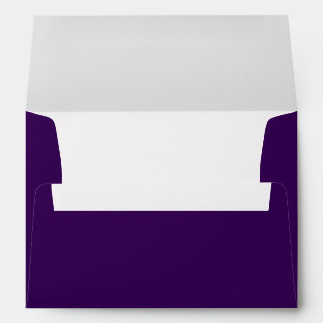 Elegant Purple Envelope (Back (Bottom))