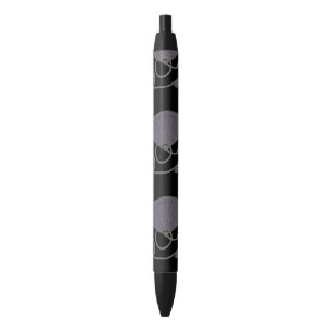 Elegant Purple Fan Pen