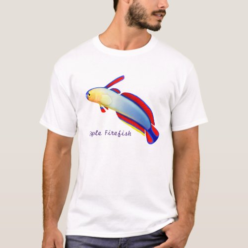 Elegant Purple Firefish T_Shirt