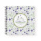 Elegant Purple Floral Vacation Rental Guest Book