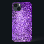 Elegant Purple Glitter & Diamonds iPhone 13 Case<br><div class="desc">Elegant purple glitter and sparkles.</div>