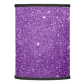 Elegant purple glitter lamp shade (Left)