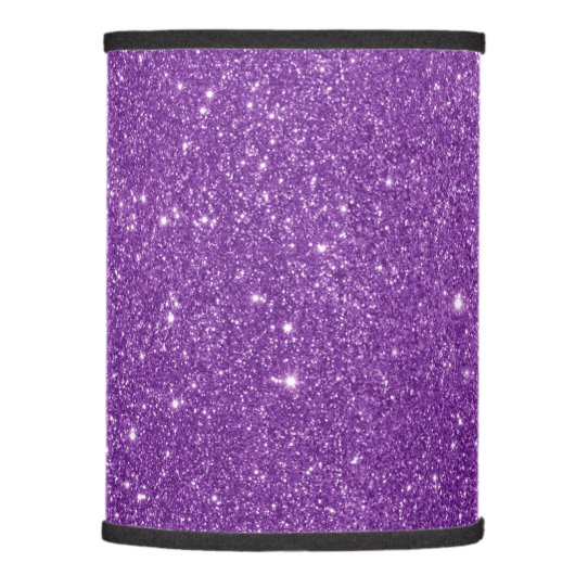 Elegant purple glitter lamp shade (Right)