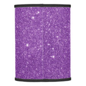 Elegant purple glitter lamp shade (Back)