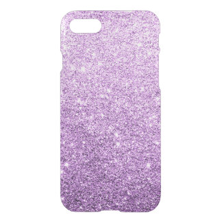 Elegant Purple Glitter Luxury iPhone SE/8/7 Case