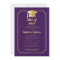 Elegant Purple | Gold Cap College Graduation Party
