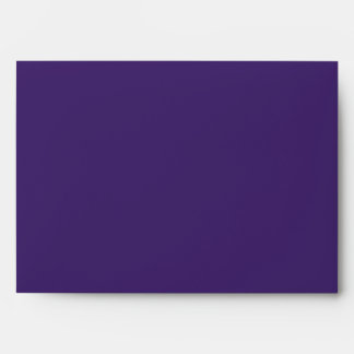 Elegant Purple Gothic Night Posh Wedding Envelope
