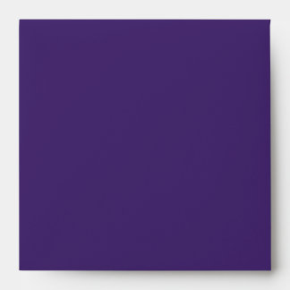 Elegant Purple Gothic Night Posh Wedding Envelope