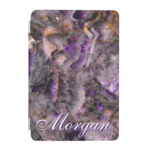 Elegant purple granite purple stone purple marble iPad mini cover