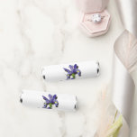 Elegant Purple Iris Wedding Breath Savers® Mints<br><div class="desc">This elegant floral design features purple irises. The beautiful purple irises with their green stems. The bride's and groom's names are color matched to the purple of the iris flower. This is the perfect elegant floral wedding design ideal for any wedding theme. Elegant iris flower wedding breath mint favor design...</div>