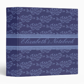 Elegant Purple Lilac Arts and Crafts Art Nouveau 3 Ring Binder