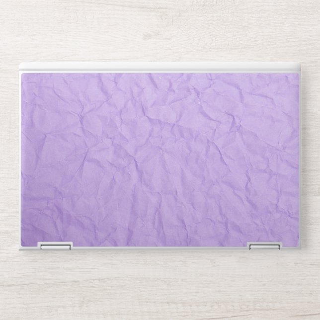 Elegant Purple Marble  HP Laptop Skin (Front)