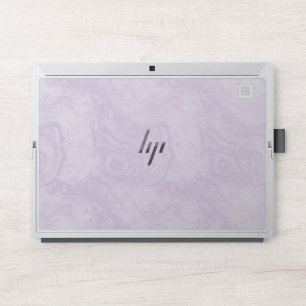 Elegant Purple Marble HP Laptop Skin