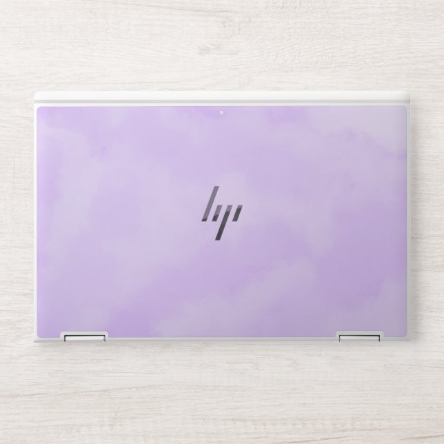 Elegant Purple Marble  HP Laptop Skin (Front)