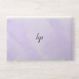 Elegant purple marble HP laptop skin