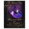 Elegant Purple Masquerade Ball Party Event Flyer