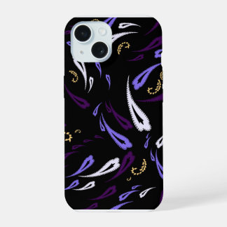 Elegant Purple Paisley Pattern Phone Case