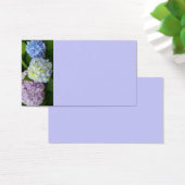 Elegant purple pink blue floral Hydrangeas (Desk)