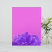 Elegant Purple Raspberry Floral (Standing Front)