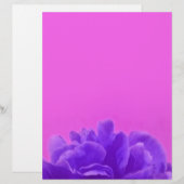 Elegant Purple Raspberry Floral (Front/Back)