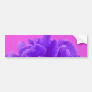 Elegant Purple Raspberry Floral Bumper Sticker