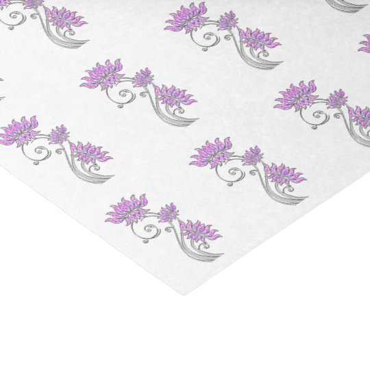 Floral Ephemera Decoupage Tissue Tissue Paper