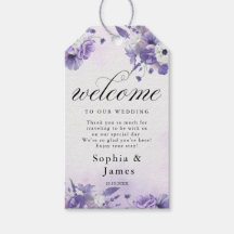 Elegant Purple Watercolor wedding