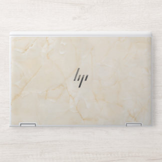 Elegant purple white marbel hp laptop screen skin