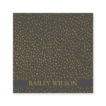 Elegant QR code golden dots pattern modern