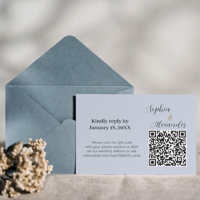 Elegant QR Code Wedding Invitation Card - Wedding  (Creator Uploaded)