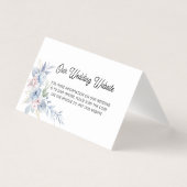 Elegant QR Code Wedding Invitation - Folded Place (Front)