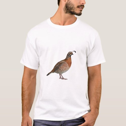  Elegant Quail T_Shirt Design