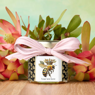 Elegant Queen Bee Birthday party  Honey Jar Favors