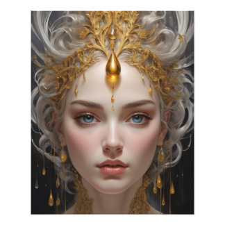 Elegant Queen of a Fairyland Photo Print