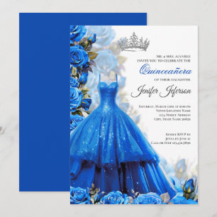 Elegant Quinceanera Invitation