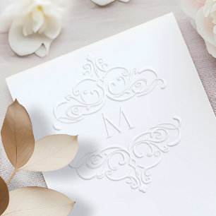 Elegant Quinceanera Tiara Crown Crest Monogram Embosser