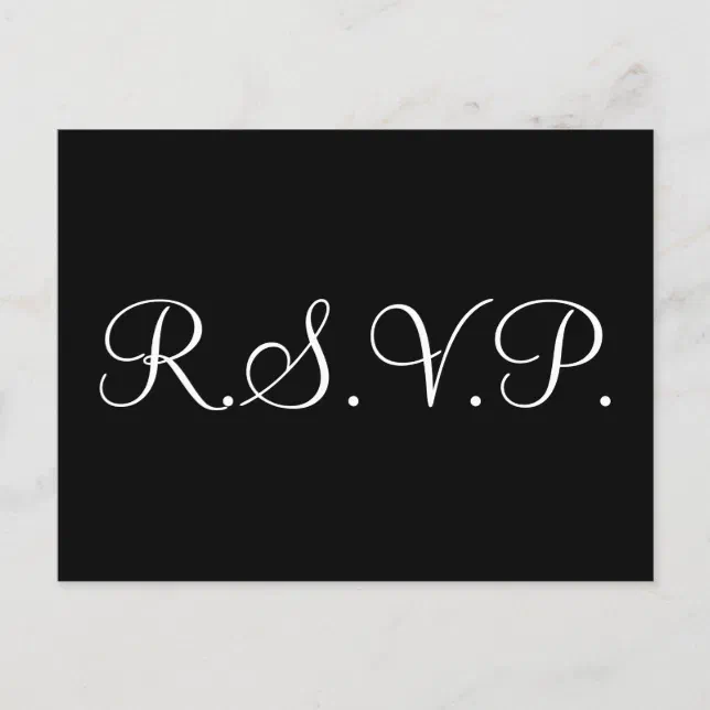 elegant-r-s-v-p-postcard-zazzle