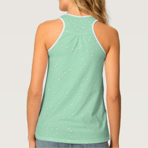 Elegant Raindrop Design Women's Tank Top