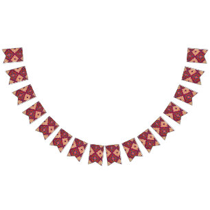 Elegant Ramadan Decorations – Ramadan Mubarak Home Bunting Flags