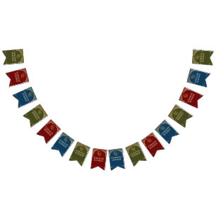 Elegant Ramadan Decorations – Ramadan Mubarak Home Bunting Flags