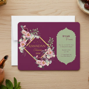 Elegant Ramadan Iftar Invitation 2026
