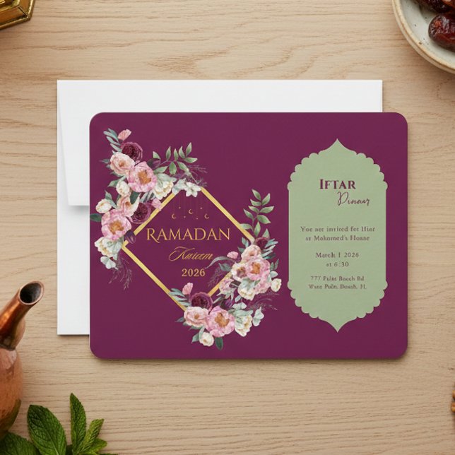 Elegant Ramadan Iftar Invitation 2026 (Creator Uploaded)