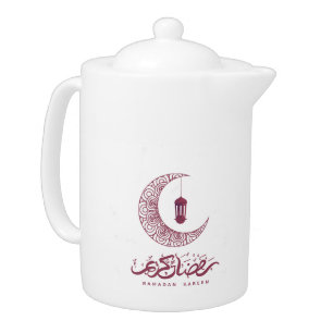 Elegant Ramadan Kareem Teapot