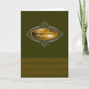 Elegant Ramadan Mubarak Card