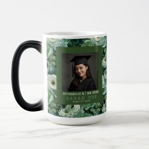 Elegant Ranunculus Floral Certified Pharmacist Color Morph Mug