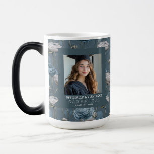 Elegant Ranunculus Floral Husband Graduation Gift Color Morph Mug