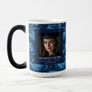 Elegant Ranunculus Flower Graduate Coffee Color Morph Mug