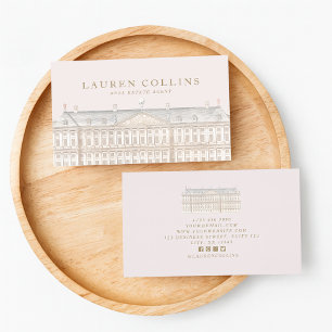 Elegant Real Estate Agent Business Card